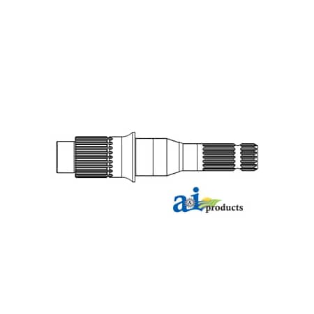 A & I Products Shaft, PTO 1000 RPM (1 3/8" 21 Spline) 13" x3.5" x2.5" A-A148833
